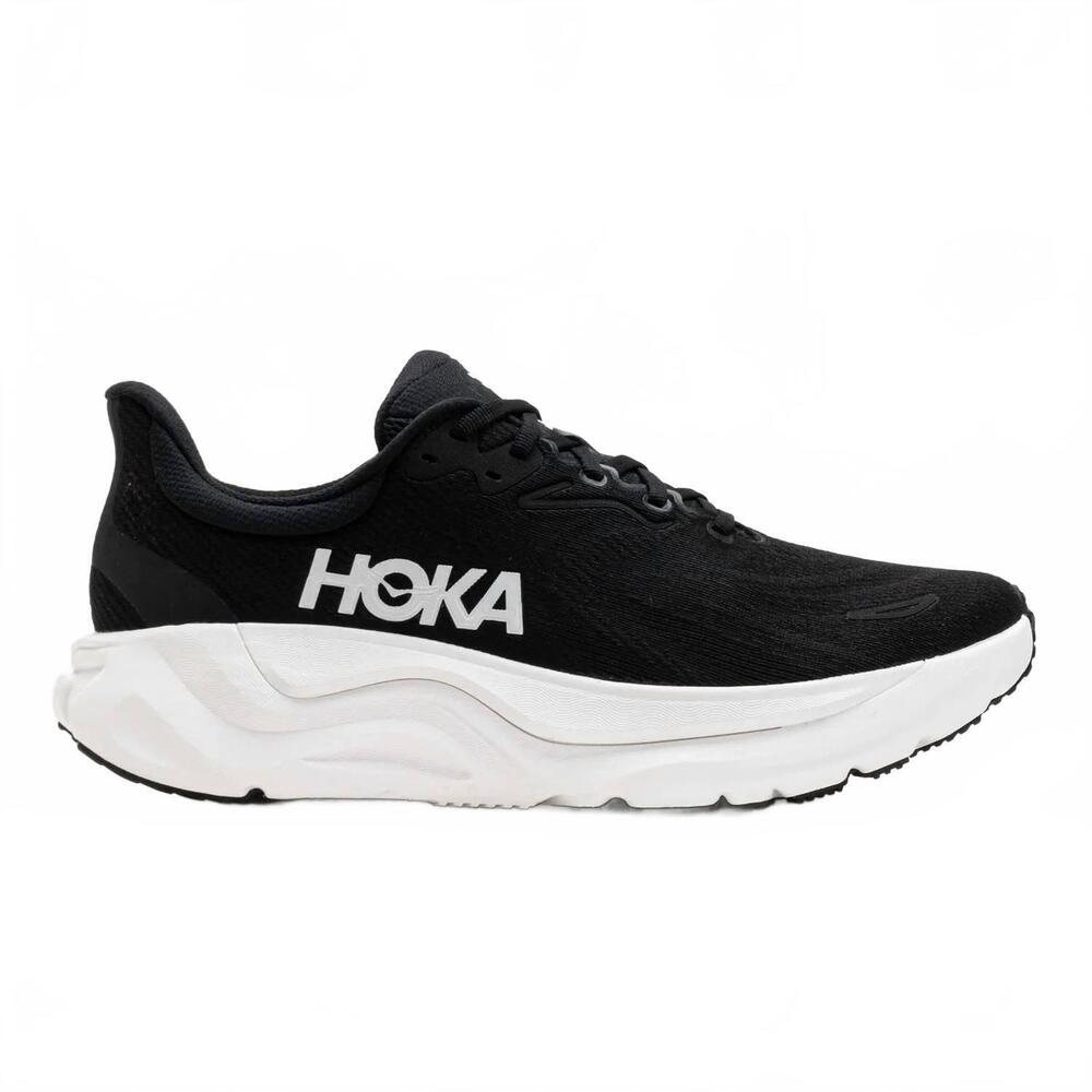 NEW HOKA women's arahi 8 running shoes wide d in black white